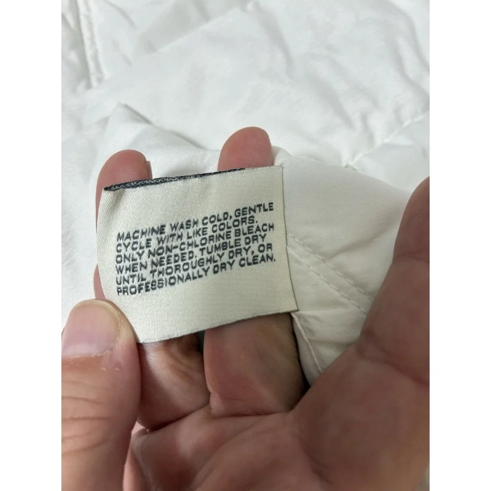 Eddie Bauer duvet‎ Blanket Queen White Polyester Fill Lightweight Modern